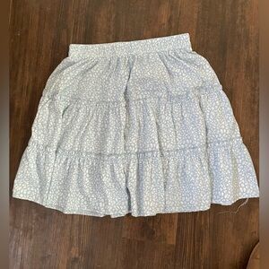 Shein pastel blue skirt